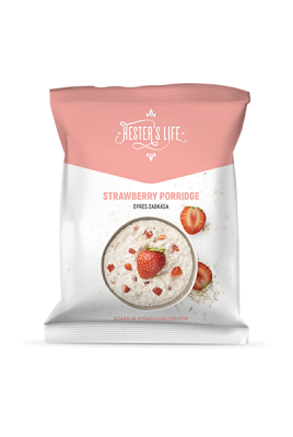 Hester's Life Strawberry Porridge togo
