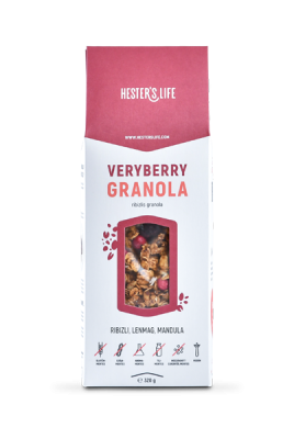 Hester's Life Veryberry Granola extra granola
