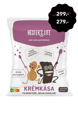 Hester's Life Földimogyorós - Belga Csokoládés Krémkása togo