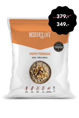 Hester's Life Poppy Porridge togo