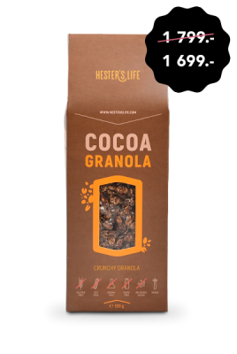 Hester's Life Cocoa Granola alap granola