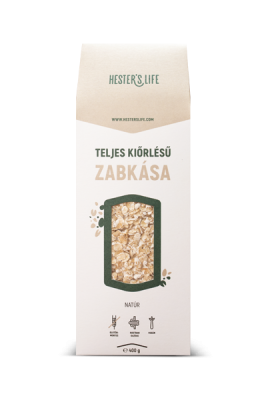 Hester's Life Teljes kiőrlésű zabkása alapanyagok