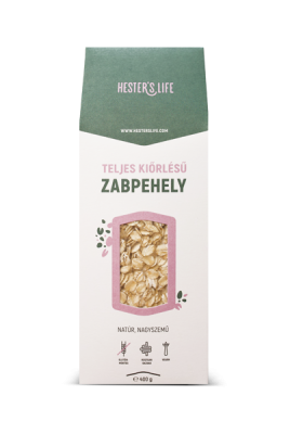 Hester's Life Teljes kiőrlésű zabpehely alapanyagok