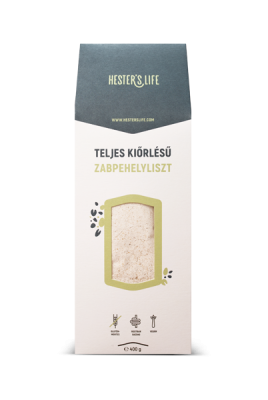 Hester's Life Teljes kiőrlésű zabpehelyliszt alapanyagok