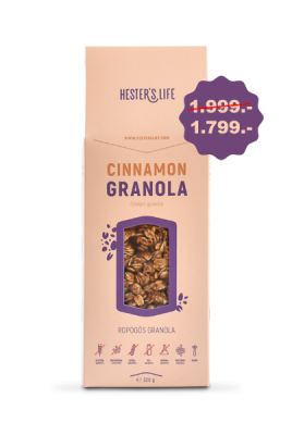 Hester's Life Cinnamon Granola alap granola