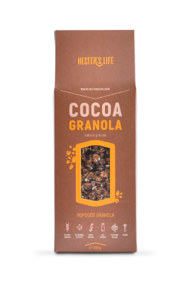 Hester's Life Cocoa Granola alap granola