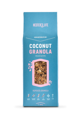 Hester's Life Coconut granola alap granola