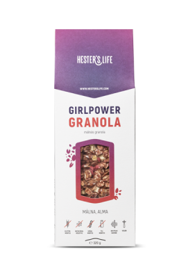Hester's Life Girlpower Granola  extra granola