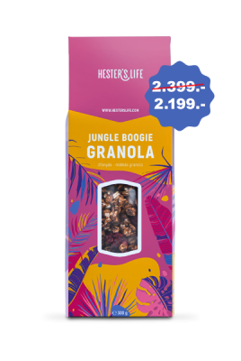 Hester's Life Jungle Boogie Granola extra granola