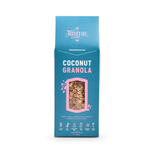 Hester's Life Coconut granola basic granola