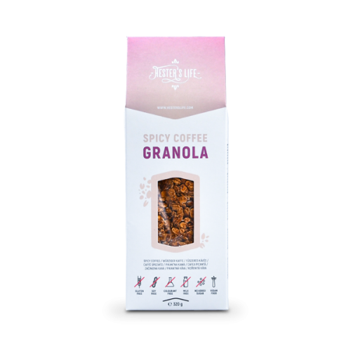 Hester's Life Spicy Coffee Granola extra granola