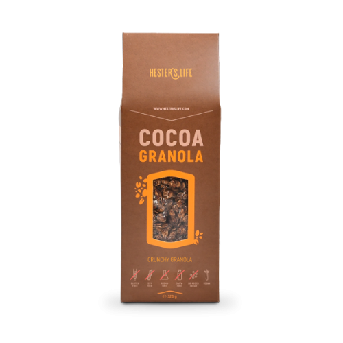 Hester's Life Cocoa Granola alap granola