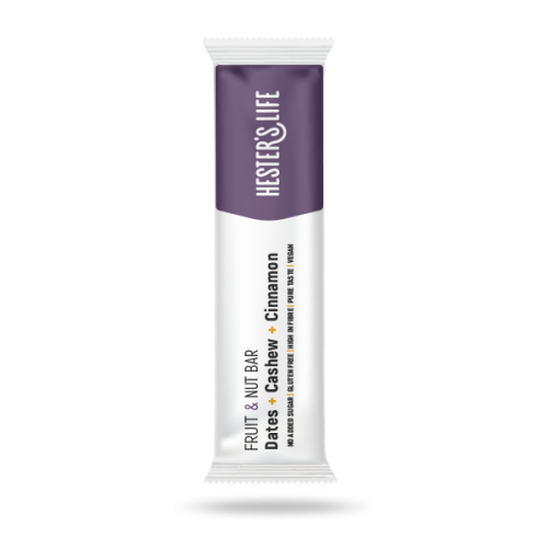 Hester's Life Fruit & Nut Bar Dates + Cashew + Cinnamon togo