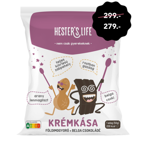 Hester's Life Földimogyorós - Belga Csokoládés Krémkása togo