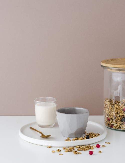 Hester's Life Designer cappuccino csésze - szürke ajándéktárgyak