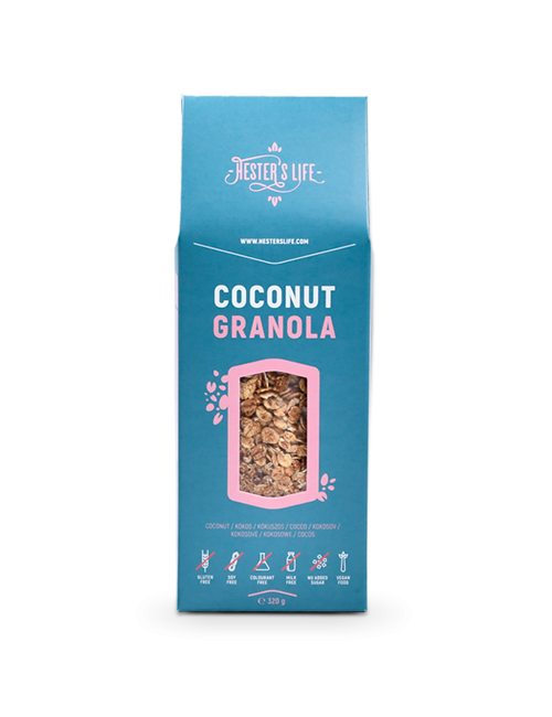 Hester's Life Coconut granola basic granola