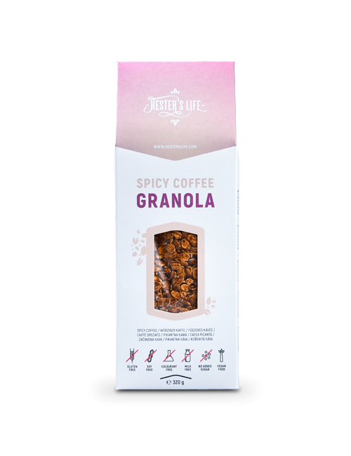 Hester's Life Spicy Coffee Granola extra granola