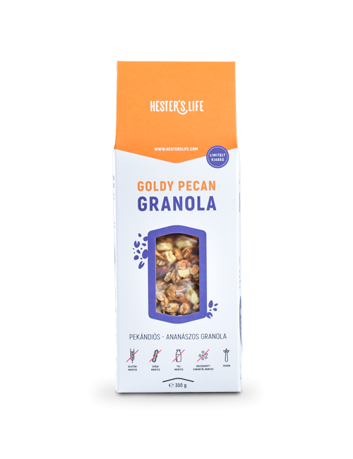 Hester's Life Goldy Pecan Granola extra granola