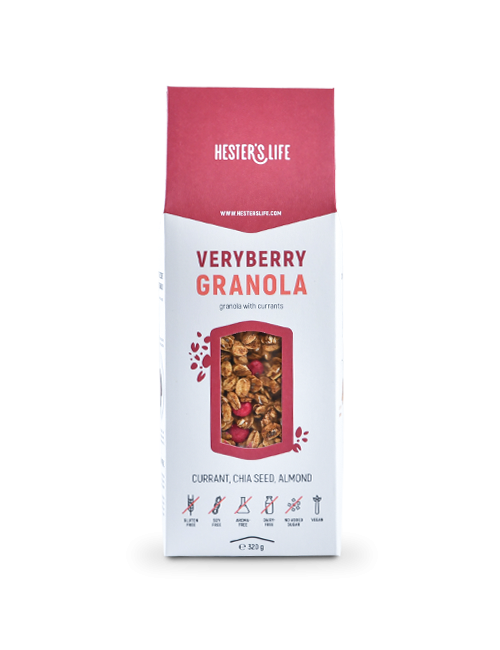 Hester's Life Veryberry Granola extra granola