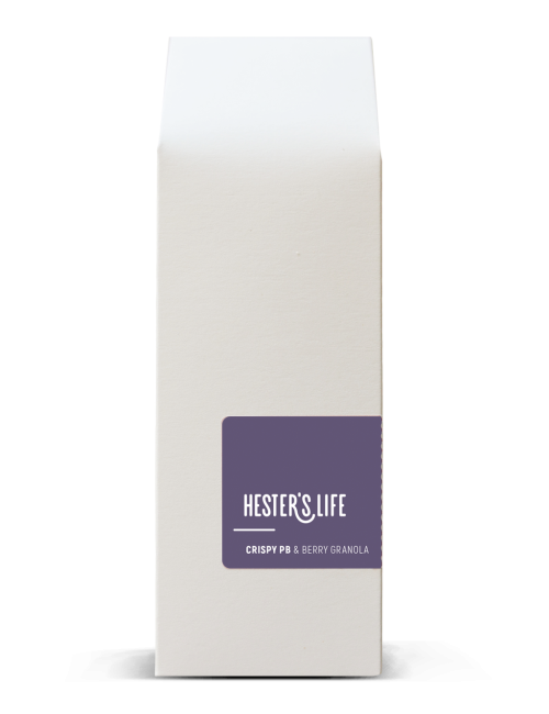 Hester's Life Crispy PB & Berry Granola extra granola