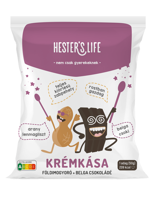 Hester's Life Földimogyorós - Belga Csokoládés Krémkása togo