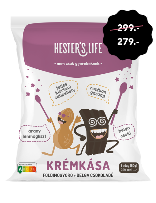 Hester's Life Földimogyorós - Belga Csokoládés Krémkása togo