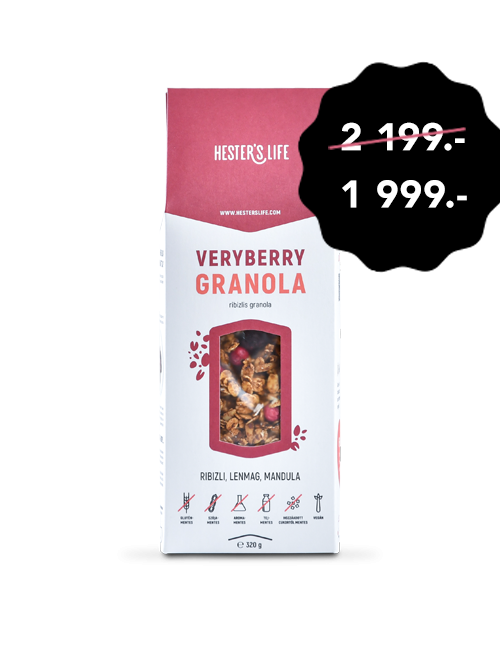 Hester's Life Veryberry Granola extra granola