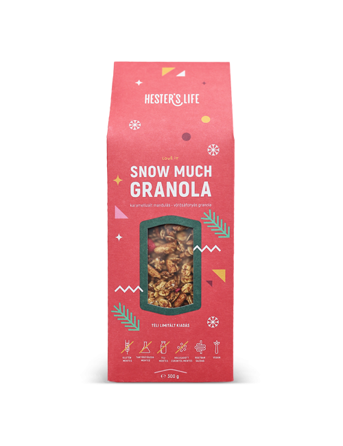 Hester's Life Love it Snow Much Granola extra granola