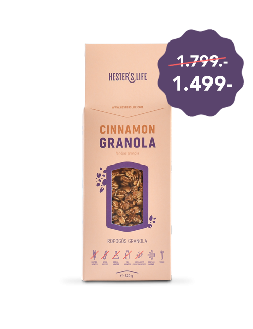 Hester's Life Cinnamon Granola basic granola