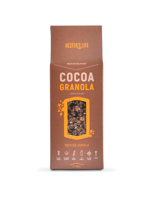 Hester's Life Cocoa Granola alap granola