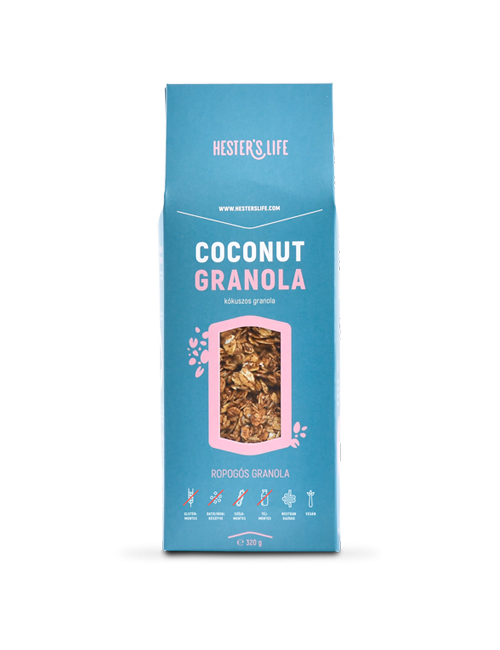 Hester's Life Coconut granola basic granola