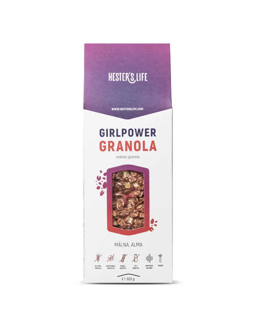 Hester's Life Girlpower Granola  extra granola