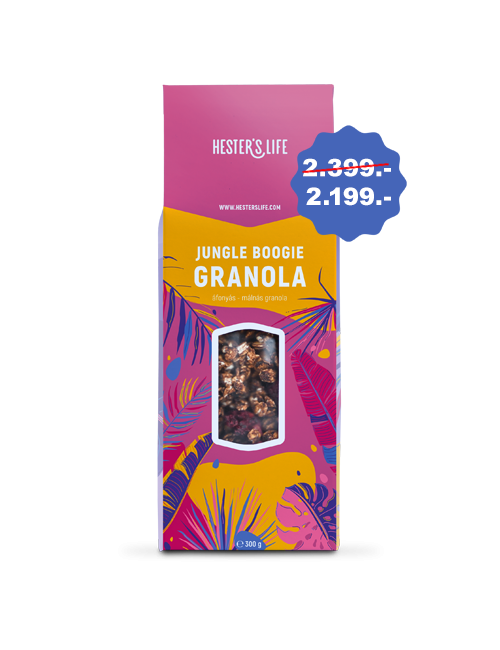 Hester's Life Jungle Boogie Granola extra granola