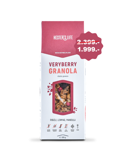 Hester's Life Veryberry Granola extra granola