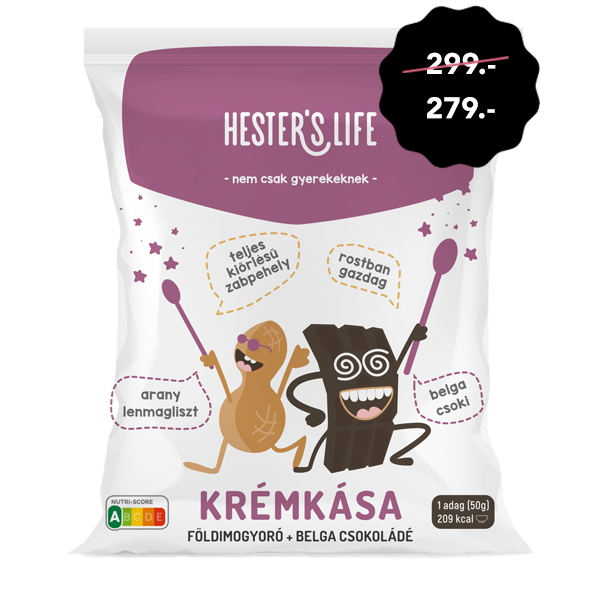 Hester's Life Földimogyorós - Belga Csokoládés Krémkása togo