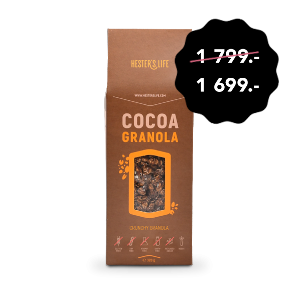 Hester's Life Cocoa Granola basic granola