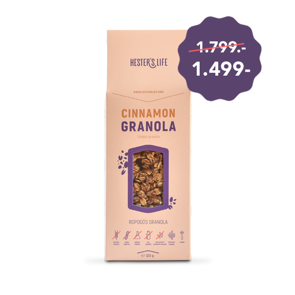 Hester's Life Cinnamon Granola alap granola