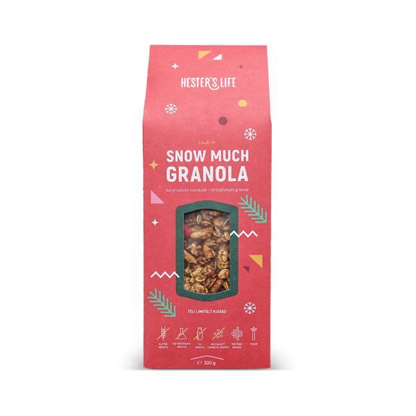 Hester's Life Love it Snow Much Granola extra granola