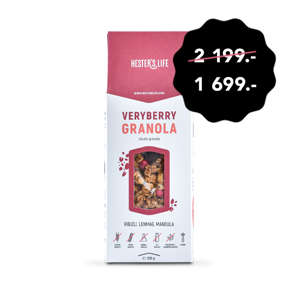 Hester's Life Veryberry Granola extra granola