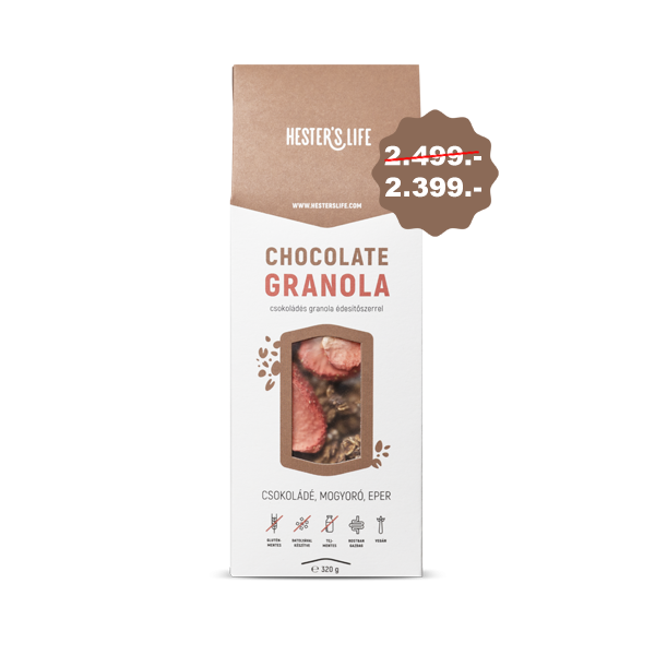 Hester's Life Chocolate Granola extra granola