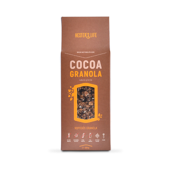 Hester's Life Cocoa Granola alap granola