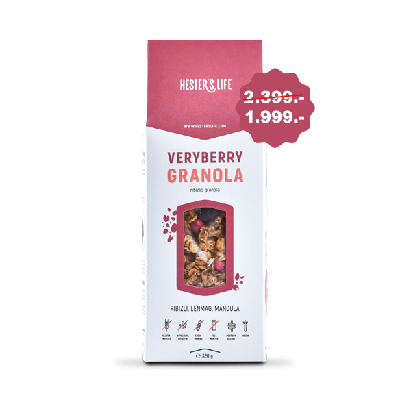 Hester's Life Veryberry Granola extra granola